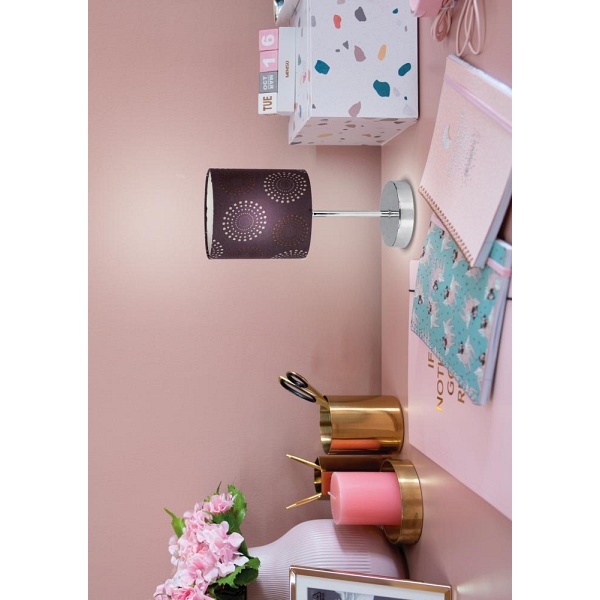 Emily Lampa Gabinetowa 1X40W E14 Brązowa Candellux