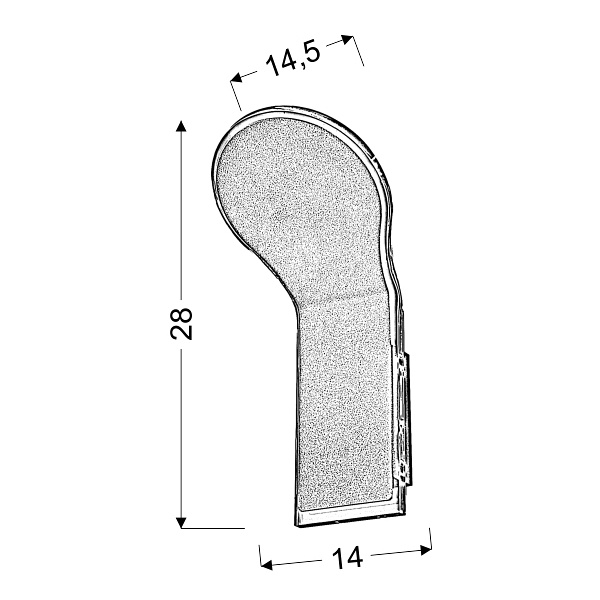 Vilana Led Lampa Kinkiet 1X5W Smd 230V/50Hz Candellux
