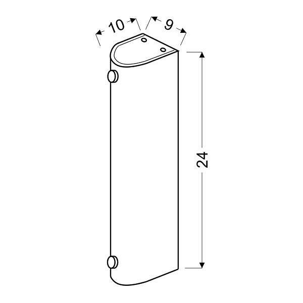 Abrego Lampa Sufitowa Plafon 24/10 1X60W E27 Candellux