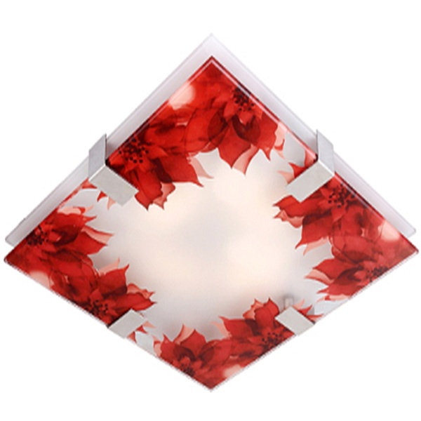 Rapsody Lampa Sufitowa Plafon 31X31 2X60W E27 Kwadrat Candellux