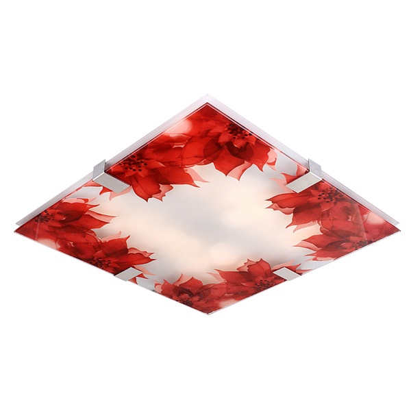 Rapsody Lampa Sufitowa Plafon 40X40 3X50W E27 Kwadrat Candellux