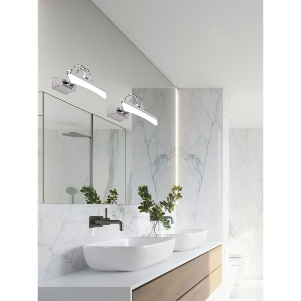 Glory Lampa Kinkiet 7W Led Chrom Candellux