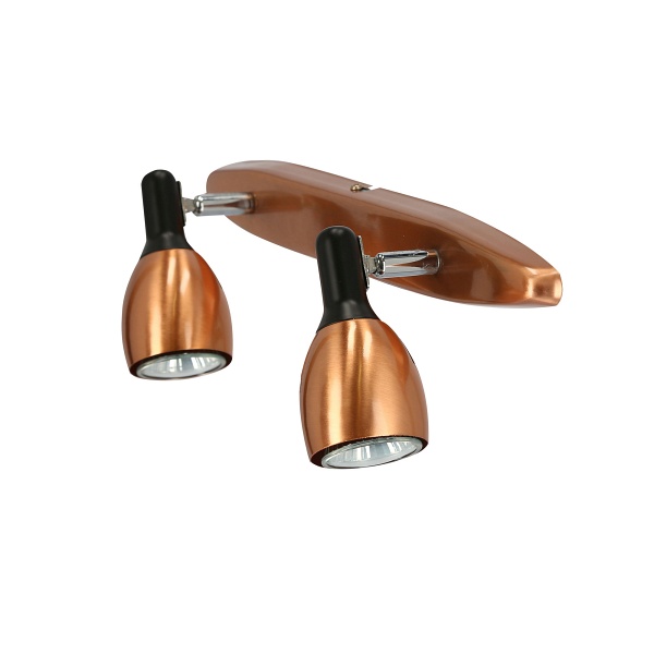 Cross Lampa Sufitowa Listwa 2X50W Gu10 Miedziany Candellux