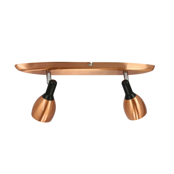 Cross Lampa Sufitowa Listwa 2X50W Gu10 Miedziany Candellux