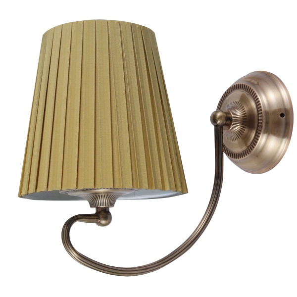 Mozart Lampa Kinkiet 1X60W E27 Patynowa Miedź Miodowy Candellux