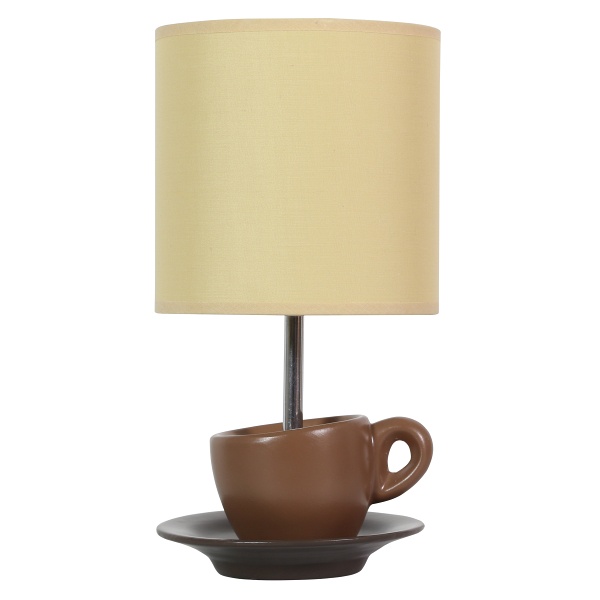 Cynka Lampa Gabinetowa 1X60W E27 Brązowy Candellux