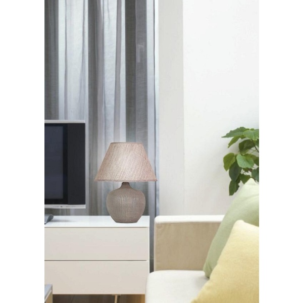 Crobi Lampa Gabinetowa 1X40W E14 Brązowy Candellux