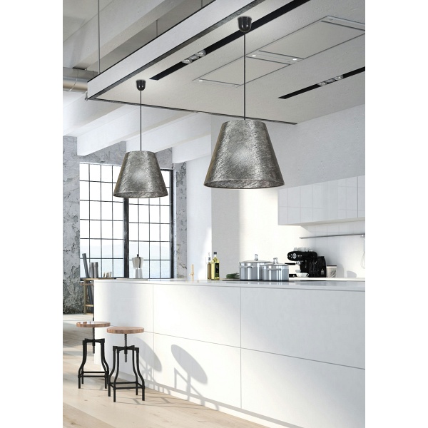 Platino 3 Lampa Wisząca 35 Cm 1X60W E27 Srebrny Candellux