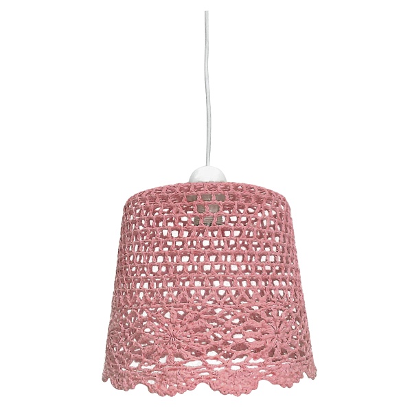 Nonna Lampa Wisząca 27 1X60W E27 Różowy Candellux