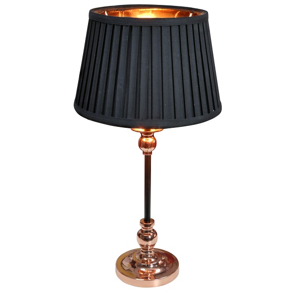 Amore Lampa Gabinetowa 1X60W E27 Stożek Czarny Candellux