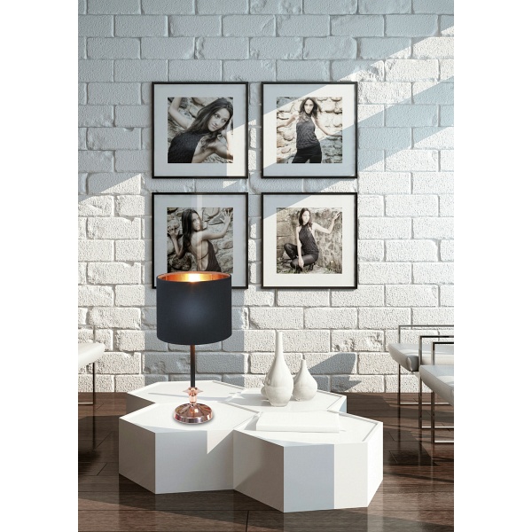 Violino Lampa Gabinetowa 1X40W E14 Czarny Candellux