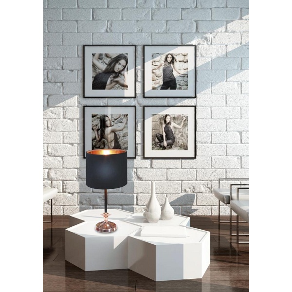 Violino Lampa Gabinetowa 1X40W E14 Czarny Candellux