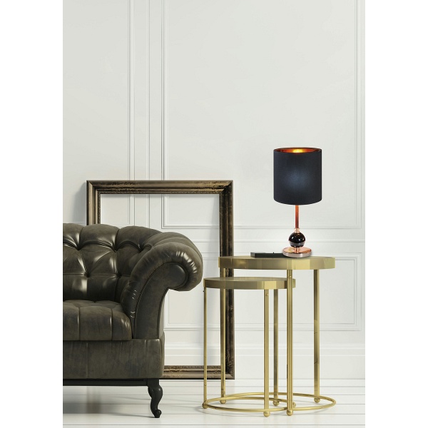 Melba Lampa Gabinetowa 1X40W E14 Czarny Candellux