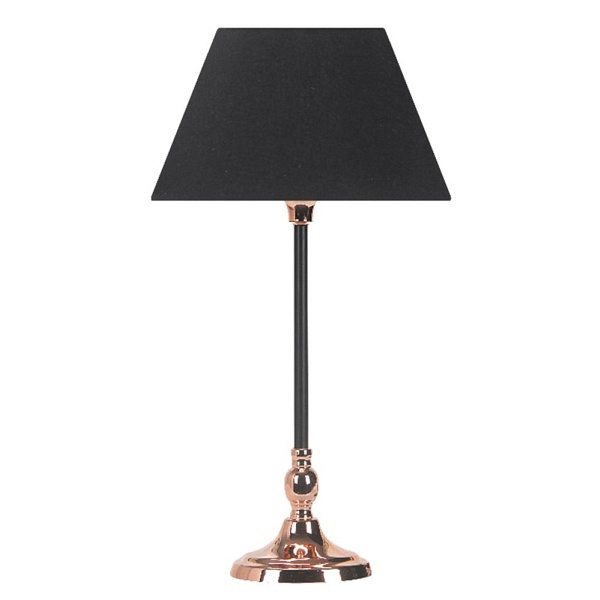 Noe Lampa Gabinetowa 1X60W E27 Stożek Czarny Candellux