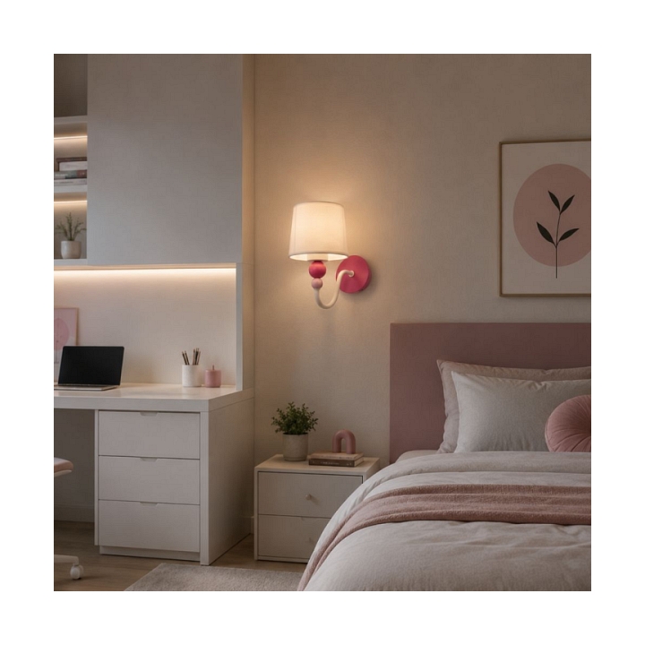 Kinkiet Bebe 1x60 biały - Candellux