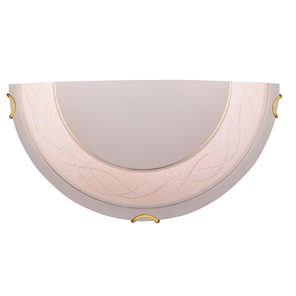 Lora Lampa Sufitowa Plafon 1/2 1X60W E27 Róż Candellux