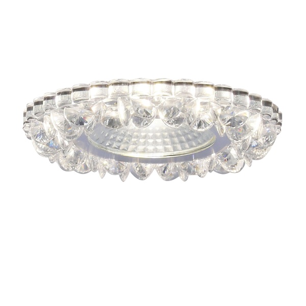 Oprawa Stropowa Stała Okrągła Sak-03 Al/Tr 5W Led Cob 230V Szkło Akrylowe Bezbar Candellux