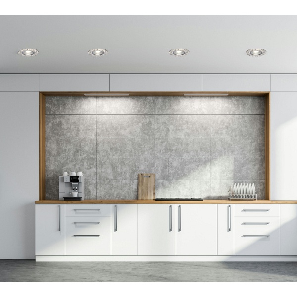 Oprawa Stropowa Stała Okrągła Sak-03 Al/Tr 5W Led Cob 230V Szkło Akrylowe Bezbar Candellux