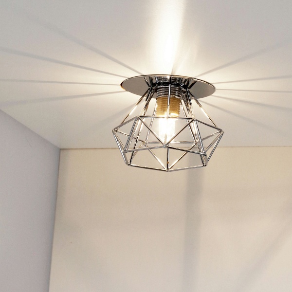 Oprawa Stropowa Dekoracyjna Sk-85 Ch G9 40W 230V Chromowy Candellux