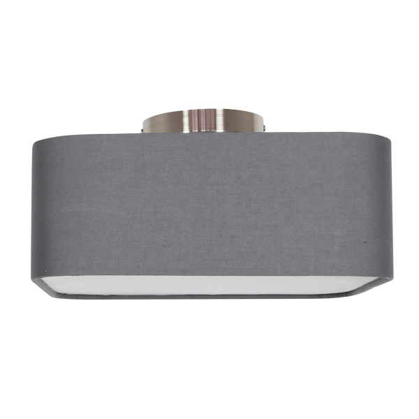 Hunts Lampa Wisząca 32X32 2X40W E27 Szary Candellux