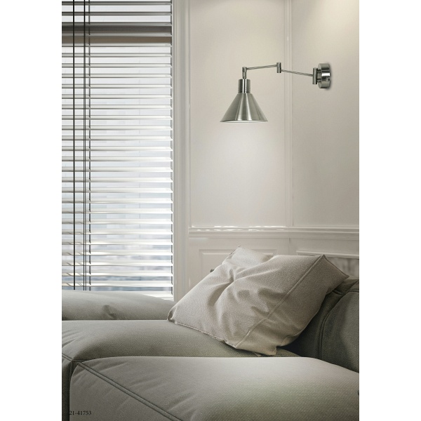 Copenhagen Lampa Kinkiet 1X40W E14 Satyna Candellux