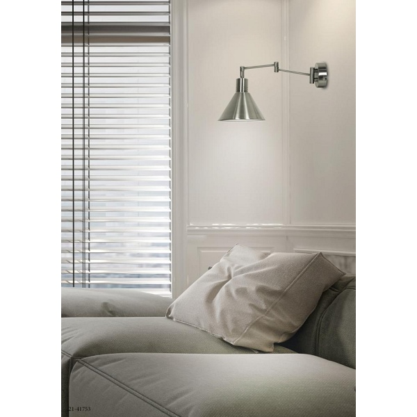 Copenhagen Lampa Kinkiet 1X40W E14 Satyna Candellux