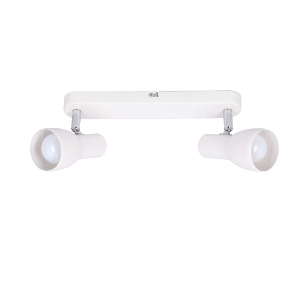 Picardo Lampa Sufitowa Listwa 2X40W E14 Biały Mat Candellux