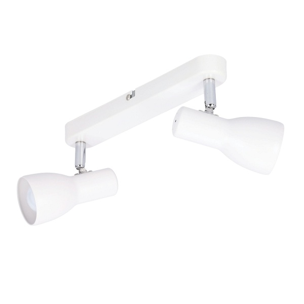 Picardo Lampa Sufitowa Listwa 2X40W E14 Biały Mat Candellux