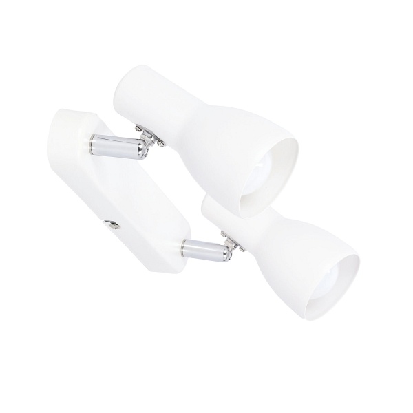 Picardo Lampa Sufitowa Listwa 2X40W E14 Biały Mat Candellux