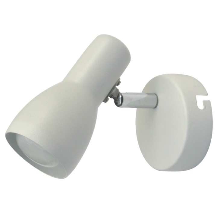 Picardo Lampa Kinkiet 1X40W E14 Biały Mat Candellux