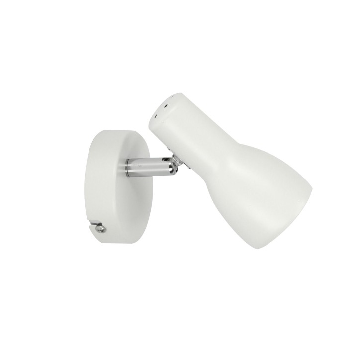 Picardo Lampa Kinkiet 1X40W E14 Biały Mat Candellux