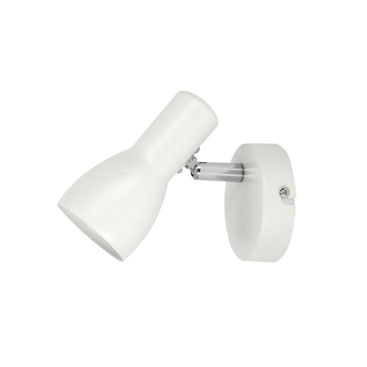 Picardo Lampa Kinkiet 1X40W E14 Biały Mat Candellux