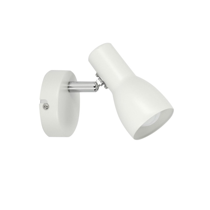 Picardo Lampa Kinkiet 1X40W E14 Biały Mat Candellux