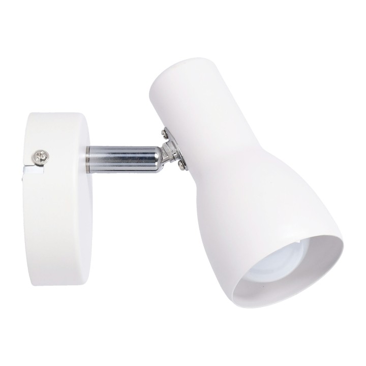 Picardo Lampa Kinkiet 1X40W E14 Biały Mat Candellux