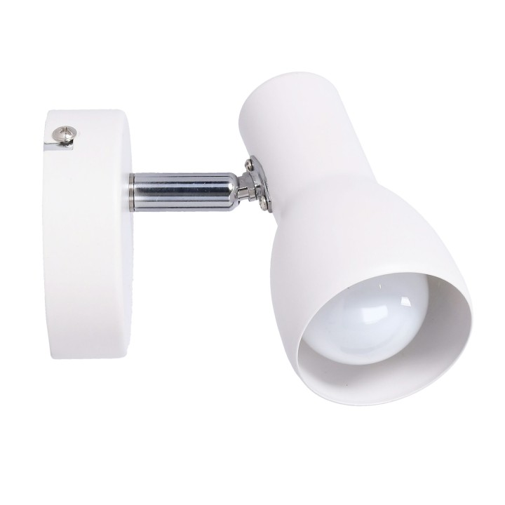 Picardo Lampa Kinkiet 1X40W E14 Biały Mat Candellux