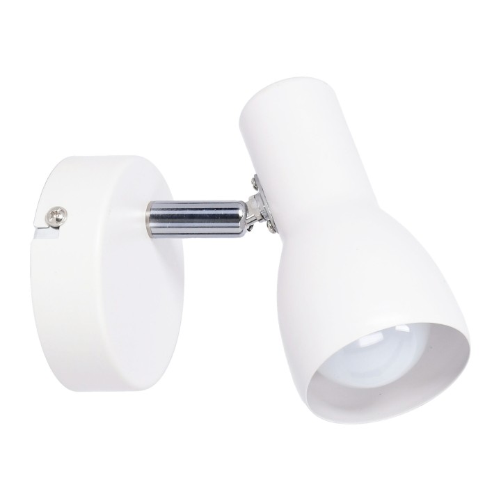 Picardo Lampa Kinkiet 1X40W E14 Biały Mat Candellux