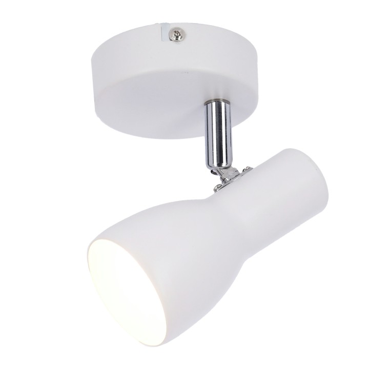 Picardo Lampa Kinkiet 1X40W E14 Biały Mat Candellux