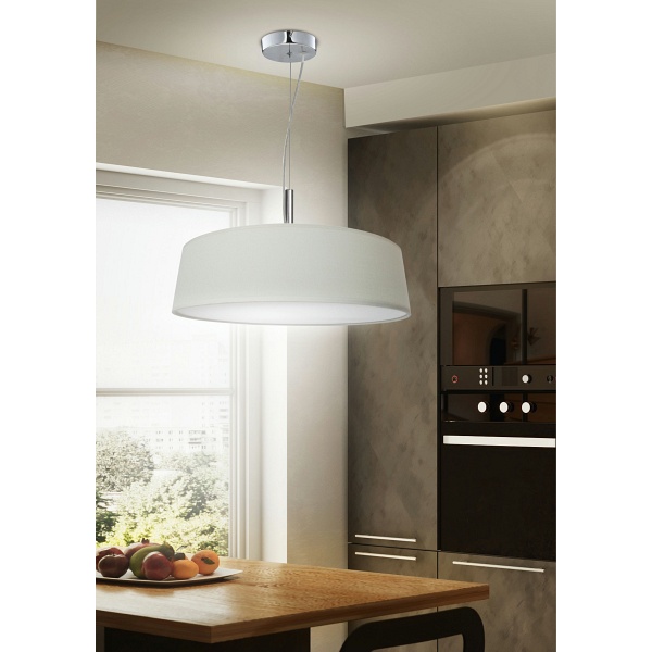 Blum Lampa Wisząca 3X60W E27 Kremowy Candellux