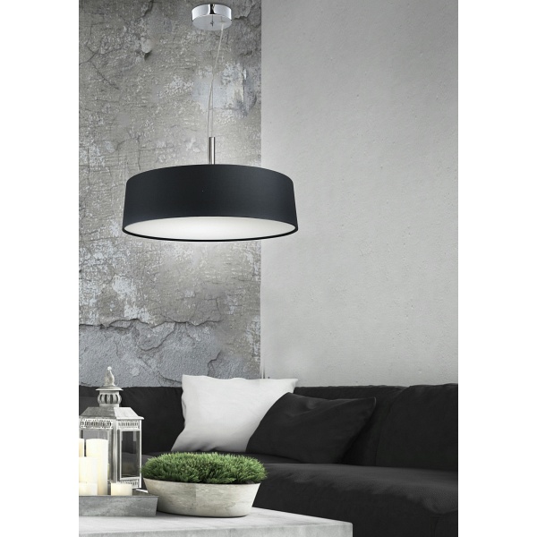 Blum Lampa Wisząca 3X60W E27 Czarny Candellux