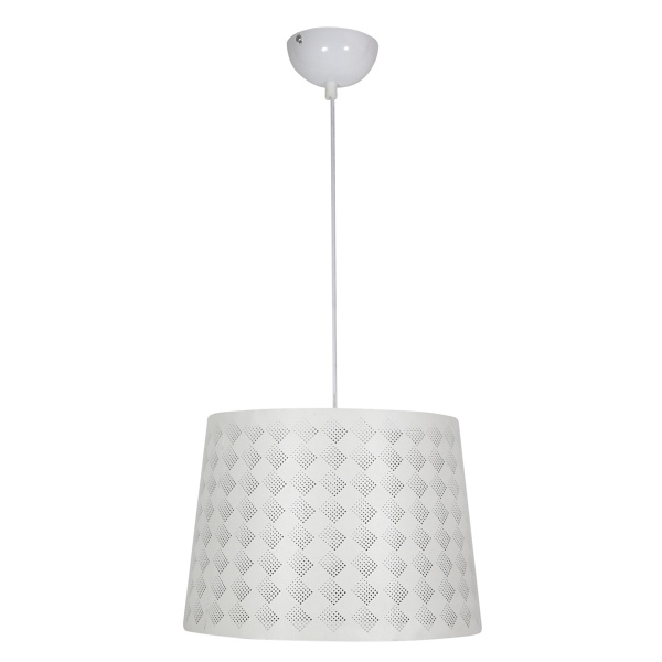 Orlando Lampa Wisząca 35 Kratka 1X60W E27 Biały Candellux