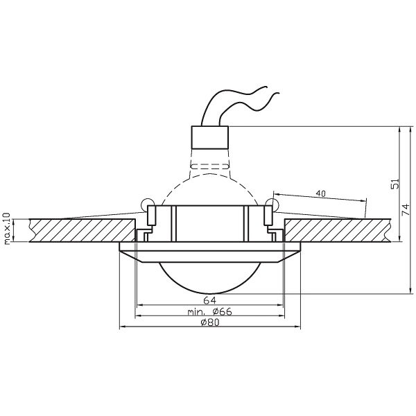 Sso-01 Nm/Ch Mr16 Kr Nik.mat/Chr Opr.kryształ Socz. Candellux