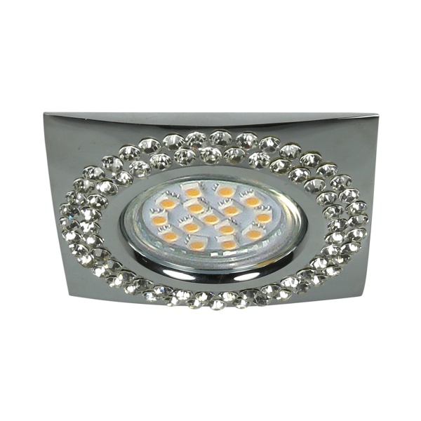 Soc-04 Ch Gu10 50W 230V Opr.strop.stała Kwadratowa Odlew Candellux