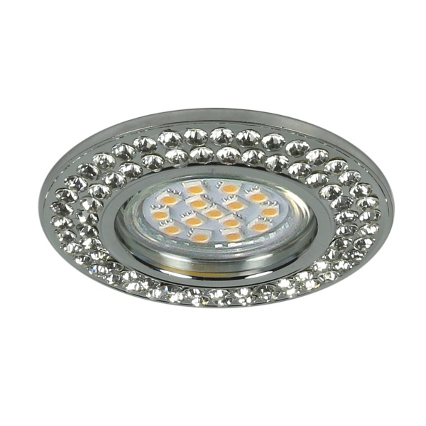 Soc-02 Ch Gu10 50W 230V Opr.strop.stała Okrągła Odlew Candellux