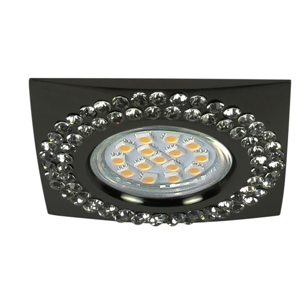 Soc-04 Bk Gu10 50W 230V Opr.strop.stała Kwadratowa Odlew Candellux