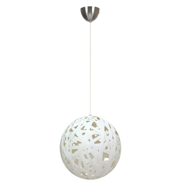 Frida Lampa Wisząca 40 1X60W E27 Biały Candellux