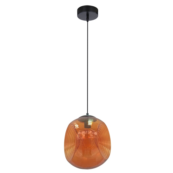Club Lampa Wisząca 28 1X60W E27 Pomarańczowy Candellux