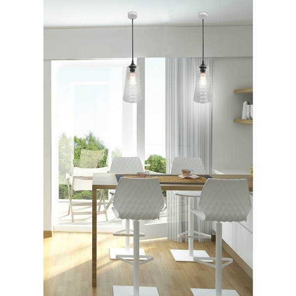 Manila Lampa Wisząca 15 1X60W E27 Bezbarwny Candellux