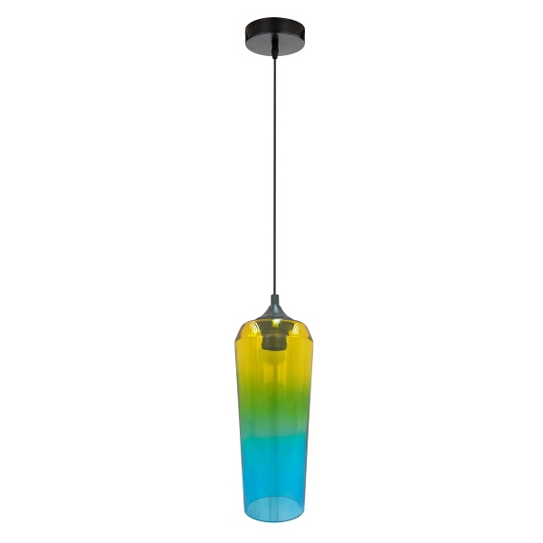 Eol Lampa Wisząca 11/29 1X60W E27 Żółto Zielony Candellux