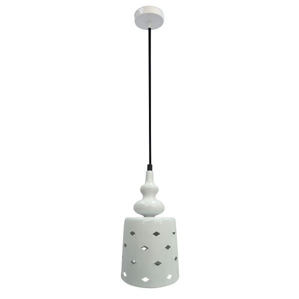 Hamp Lampa Wisząca 15/26 1X60W E27 Biały Candellux