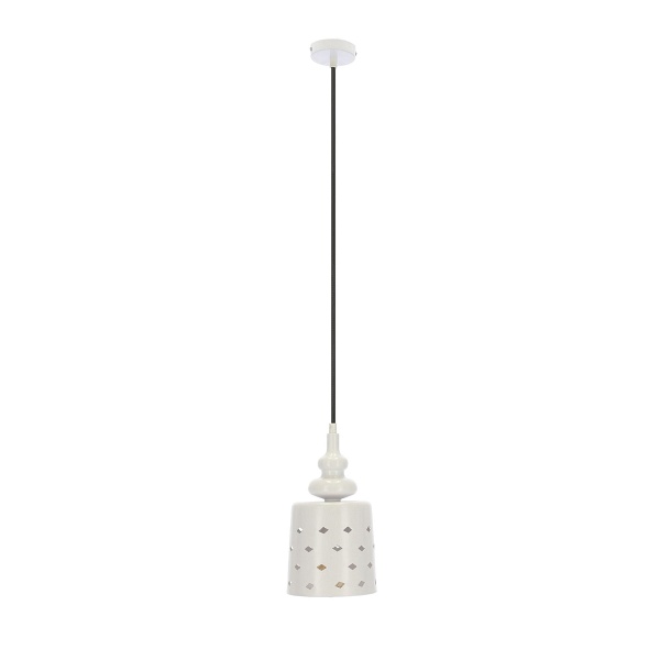 Hamp Lampa Wisząca 15/26 1X60W E27 Biały Candellux